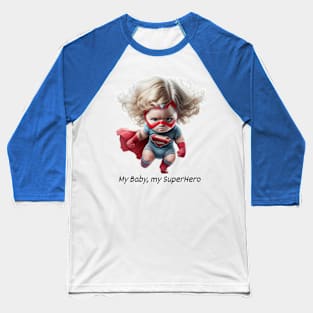 baby superhero Baseball T-Shirt